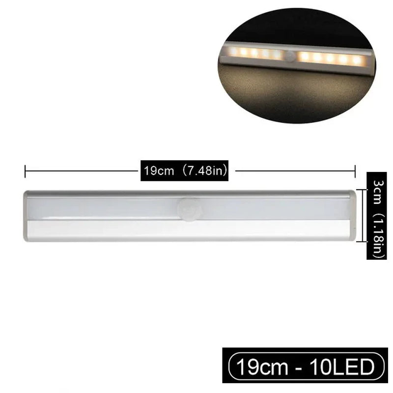 LED Motion Sensor Wireless Light