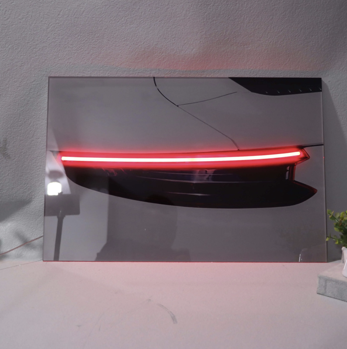 Porsche 911 LED Acrylic Wall Art / 60X40Cm - DIVERSION