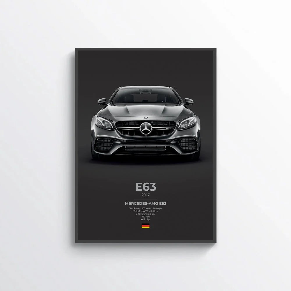 Mercedes AMG E63 Poster