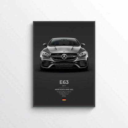 Mercedes AMG E63 Poster