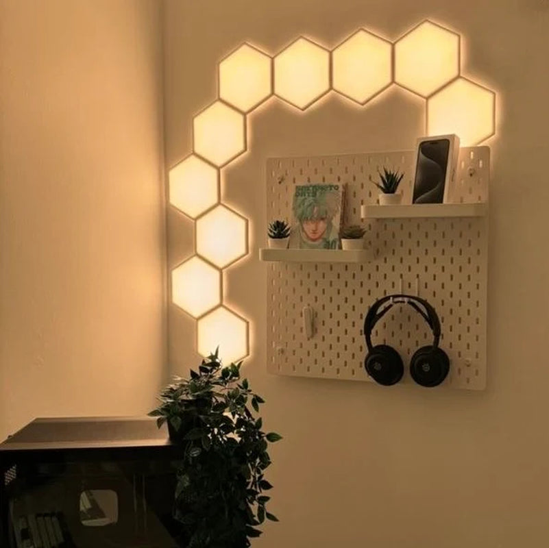 Hexagonal RGB LED Wall Panels