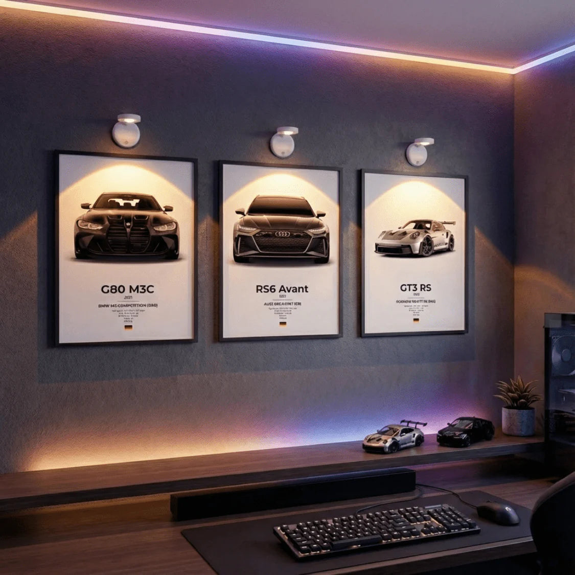 Mercedes AMG GT Black Series Poster