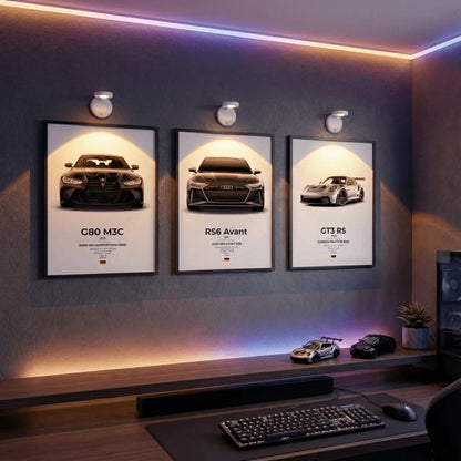 Mercedes AMG GT Black Series Poster