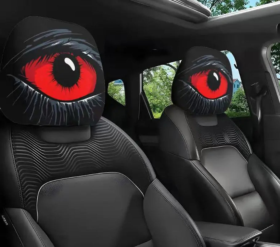 2PCS Giggle-Guard Headrest Huggers
