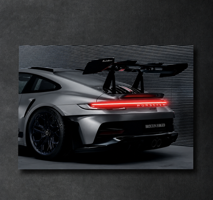 Porsche GT3 RS LED Acrylic Wall Art
