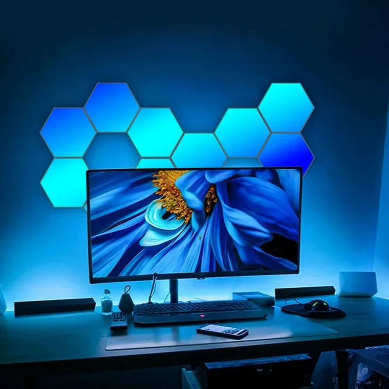 Hexagonal RGB LED Wall Panels