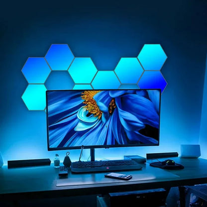 Hexagonal RGB LED Wall Panels