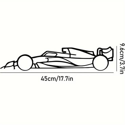 Stylish Iron Sports Car Wall Decoration – Hot Border Metal Line for Auto Lovers