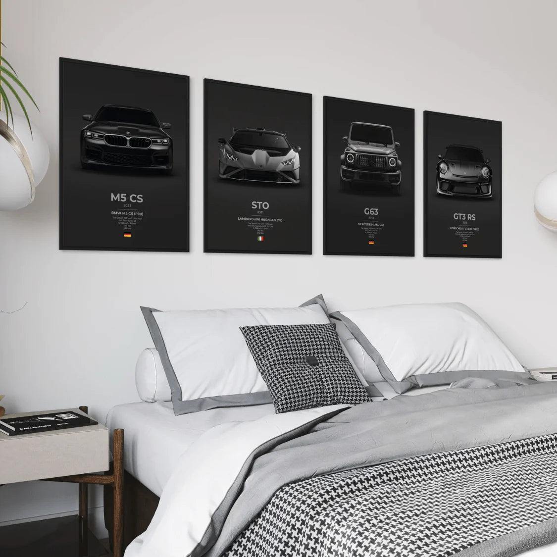 Mercedes AMG GT Black Series Poster