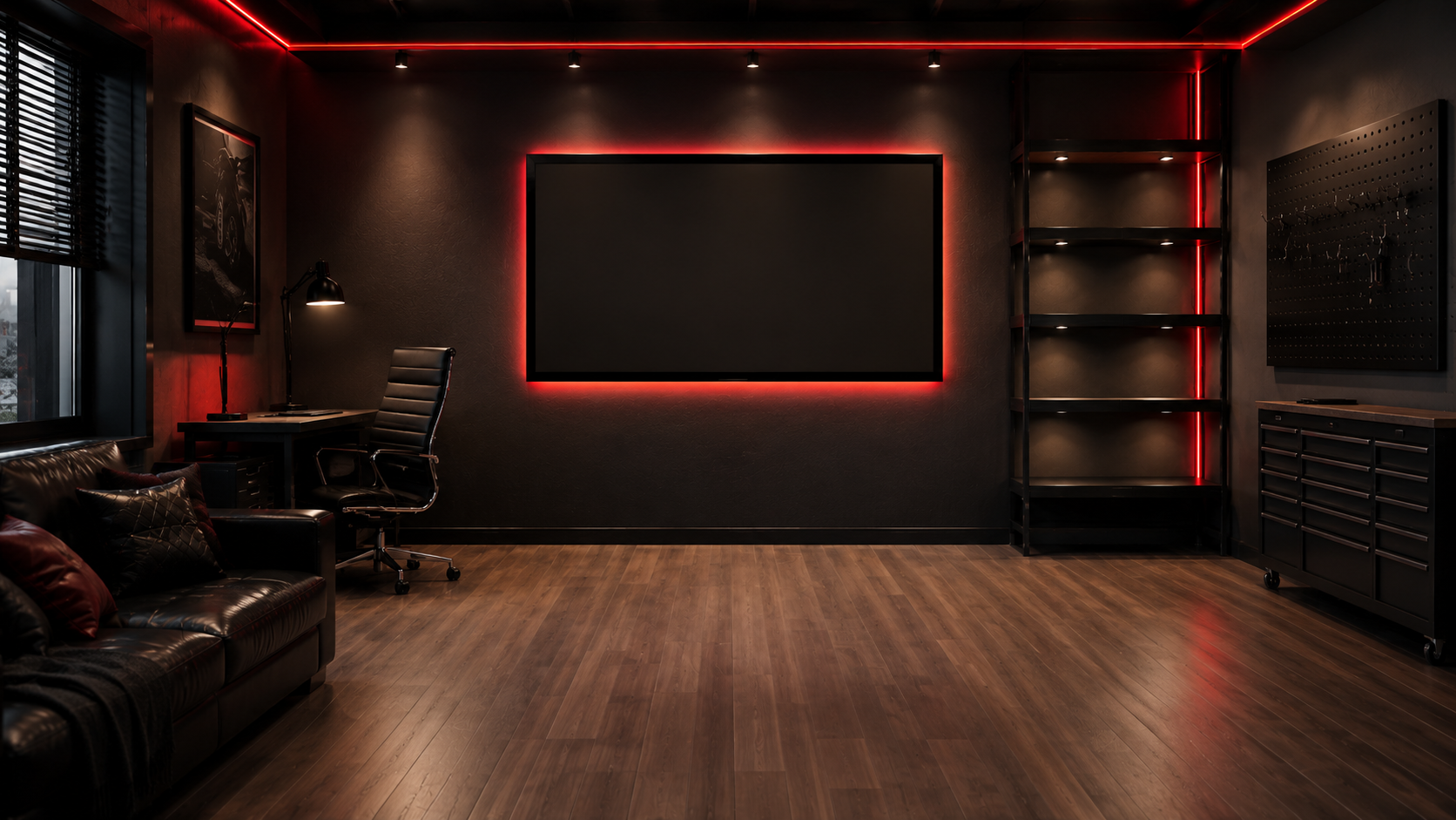 Bedroom Lounge RevRoom scene