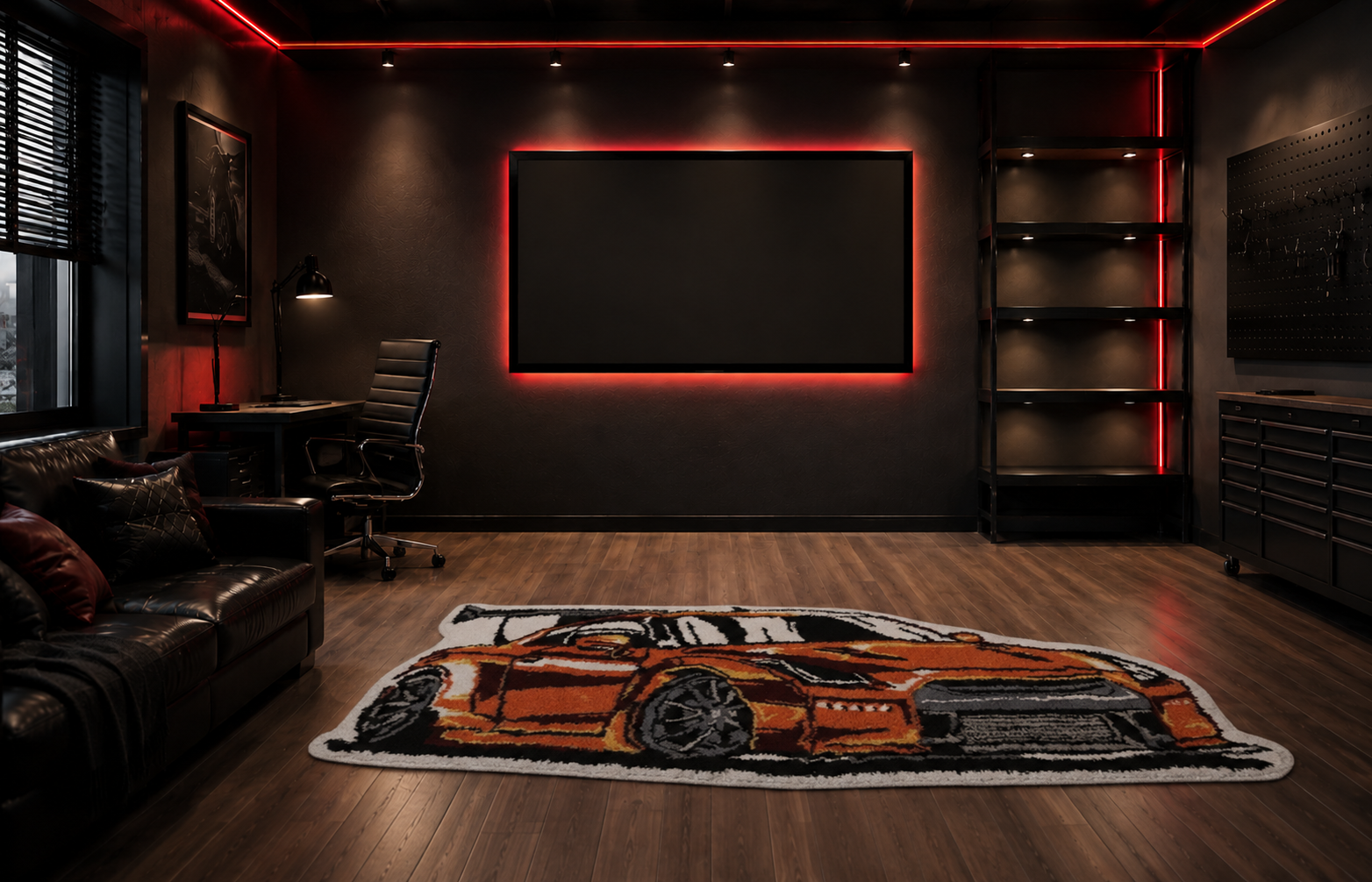 Nissan GTR Rug