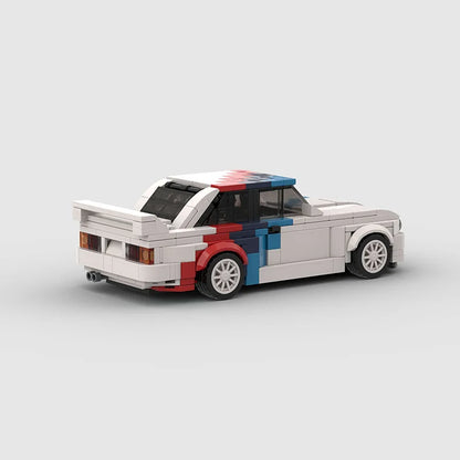 M3-Inspired Miniature Brick Car Set