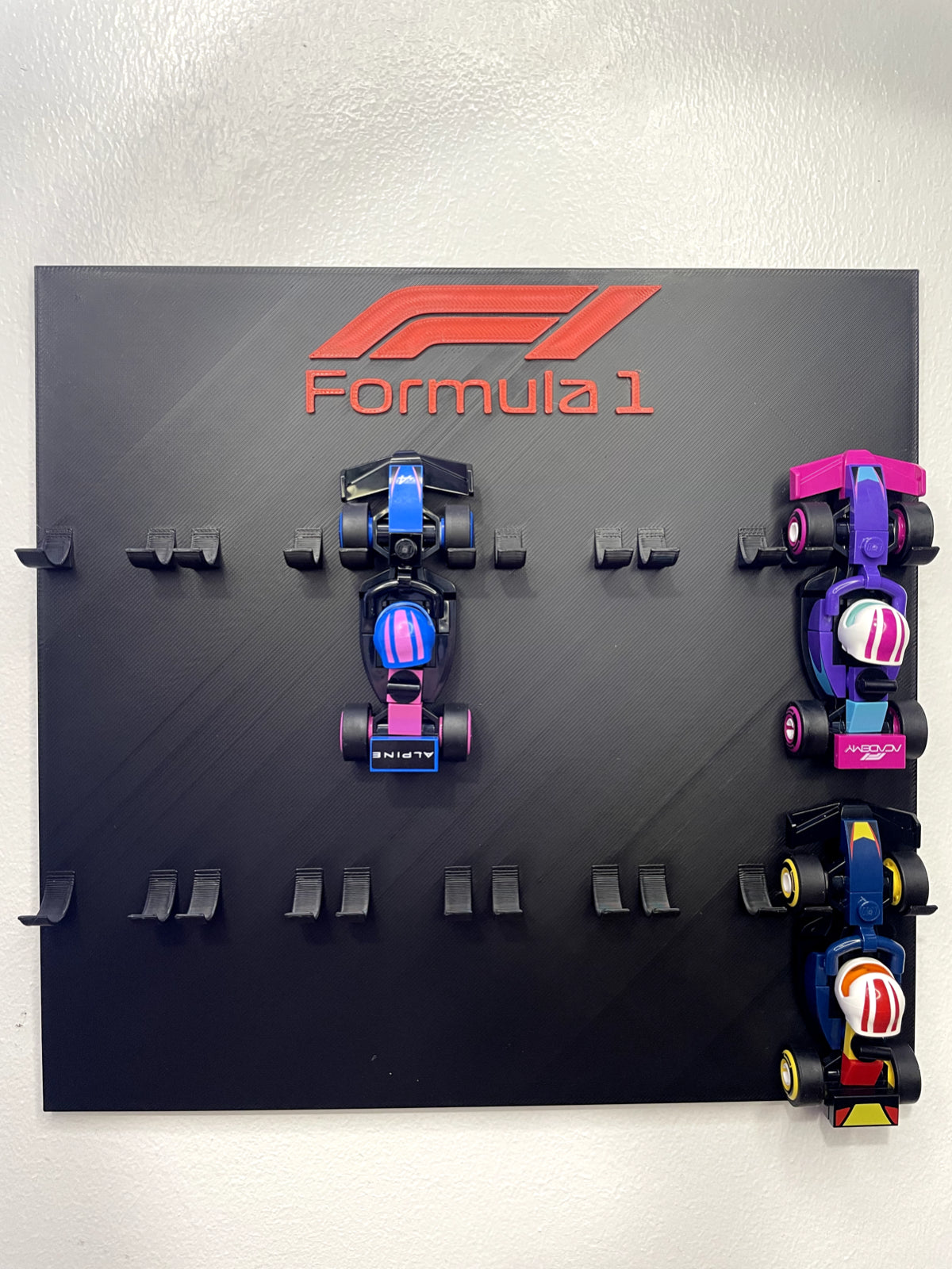 Display Frame for Lego Formula One 71049 Series F1 Collectible Race Cars Mount