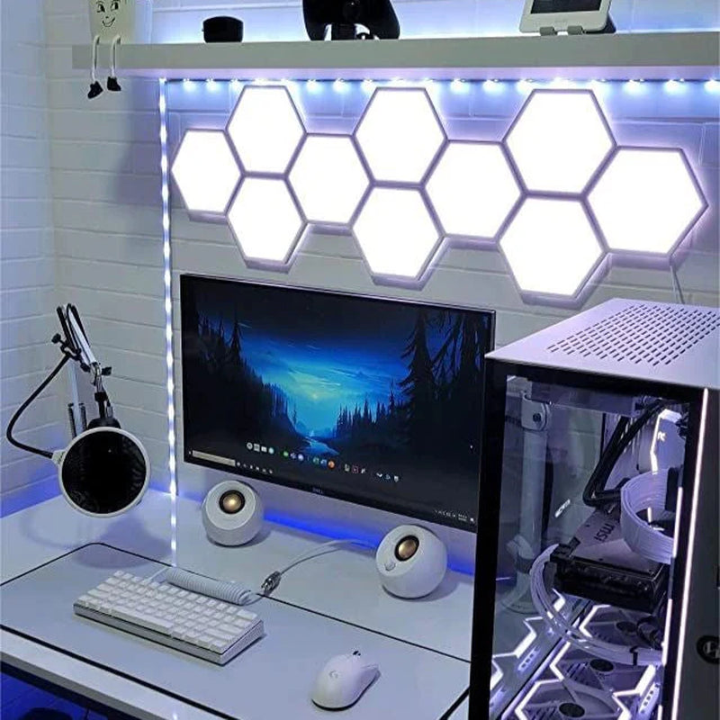 Hexagonal RGB LED Wall Panels