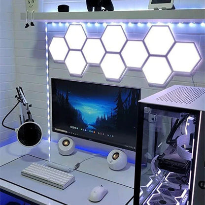 Hexagonal RGB LED Wall Panels