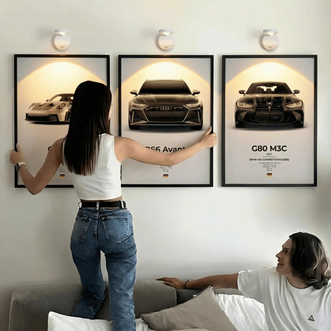 Mercedes AMG GT Black Series Poster