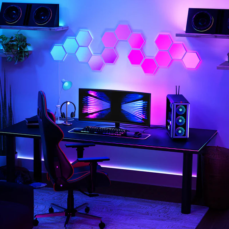Hexagonal RGB LED Wall Panels