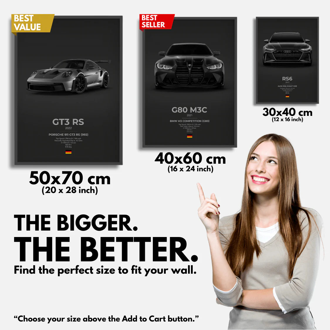 Mercedes AMG GT Black Series Poster